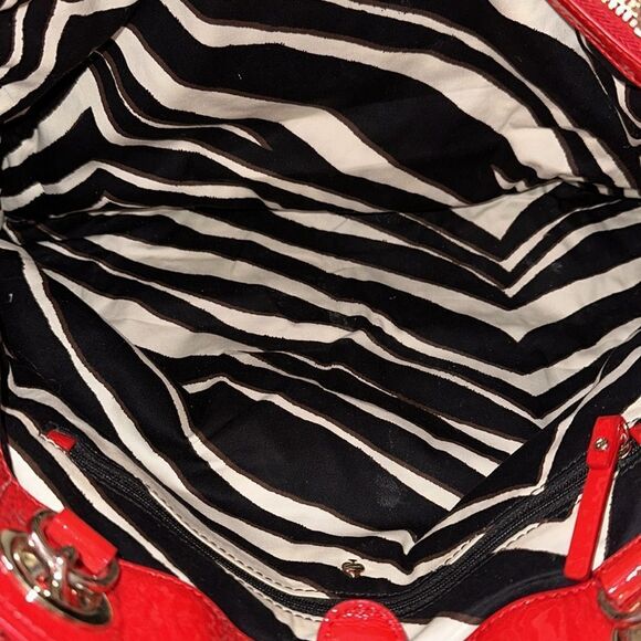 Kate Spade Red Patent Leather Tote - Picture 12 of 14